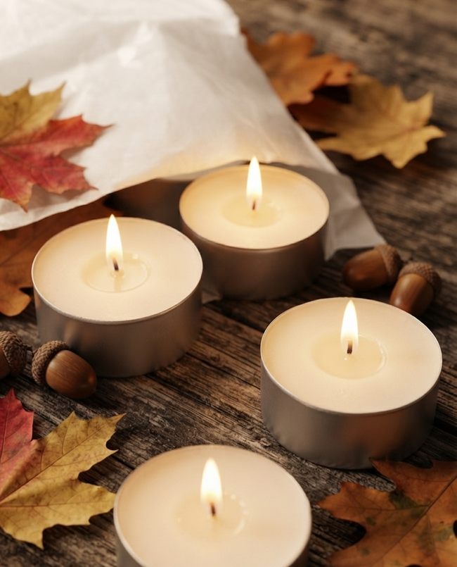 AUTUMN Himalayan Cedar & Jasmine Tealights