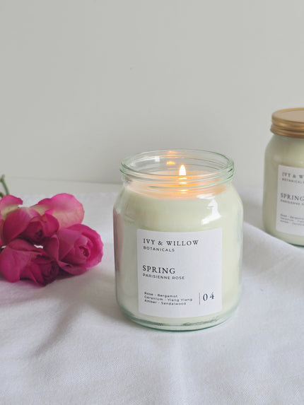 SPRING Parisienne Rose candle 300g