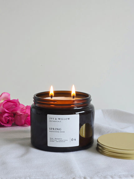 SPRING Parisienne Rose candle 500g