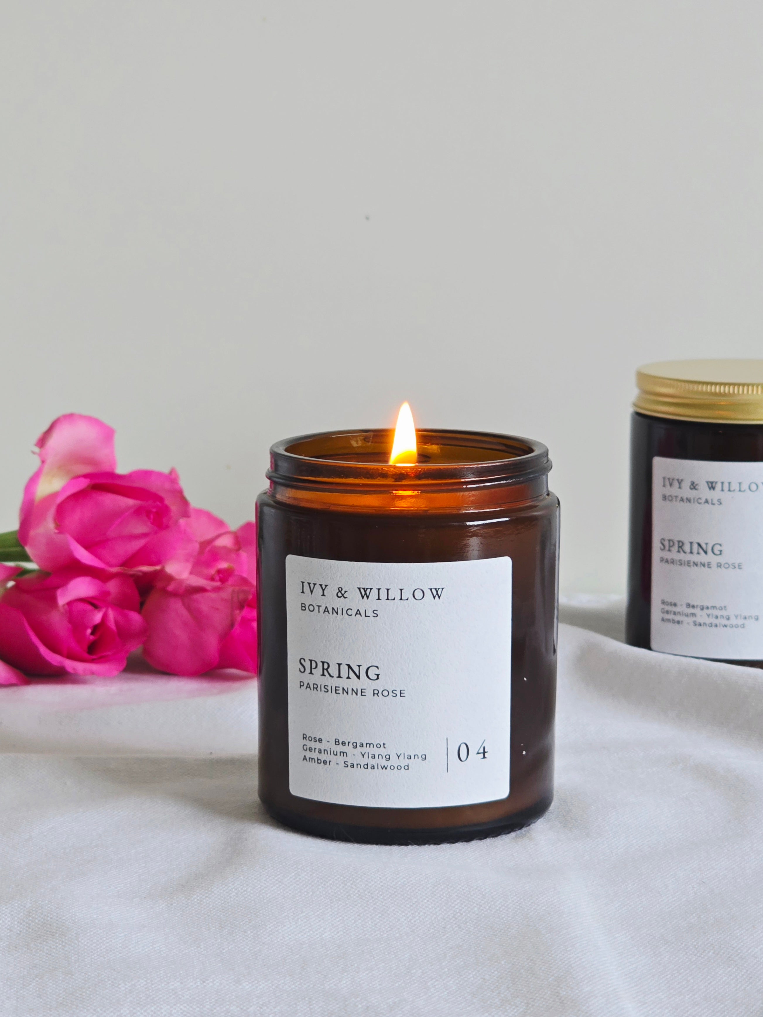 SPRING Parisienne Rose candle 180g