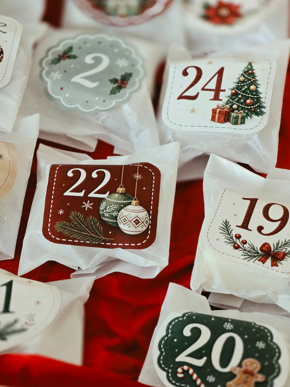 Deposit - 24 Days Of Christmas Advent Tealight Box