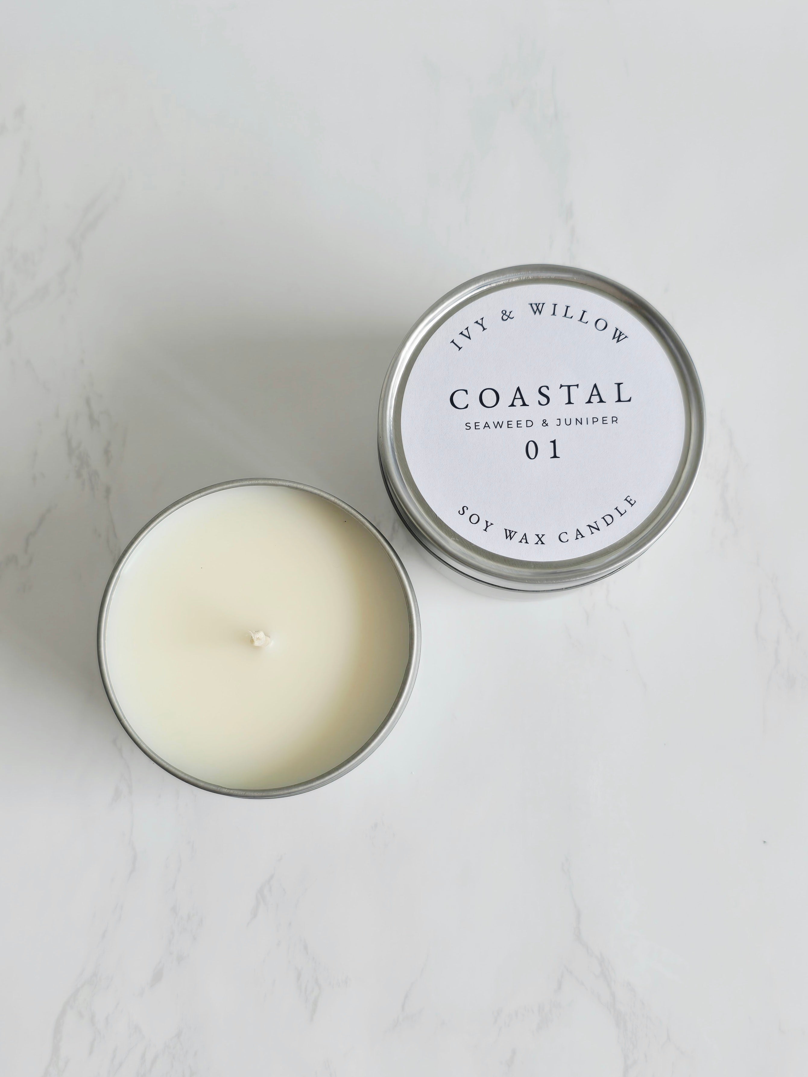 COASTAL BLANK 125g on a marble surface