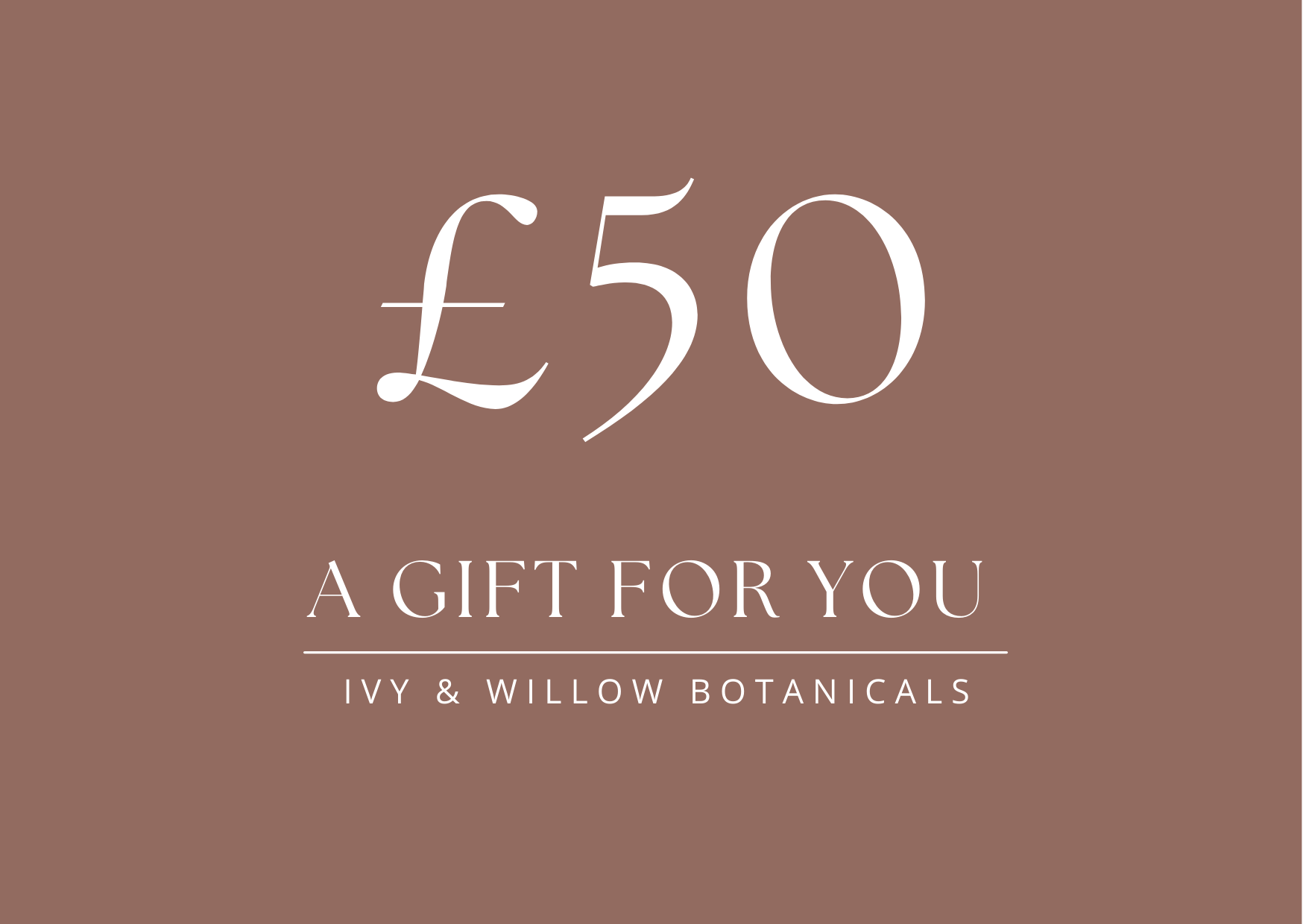 Ivy & Willow Gift Card