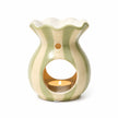 Green Striped Ripple Burner