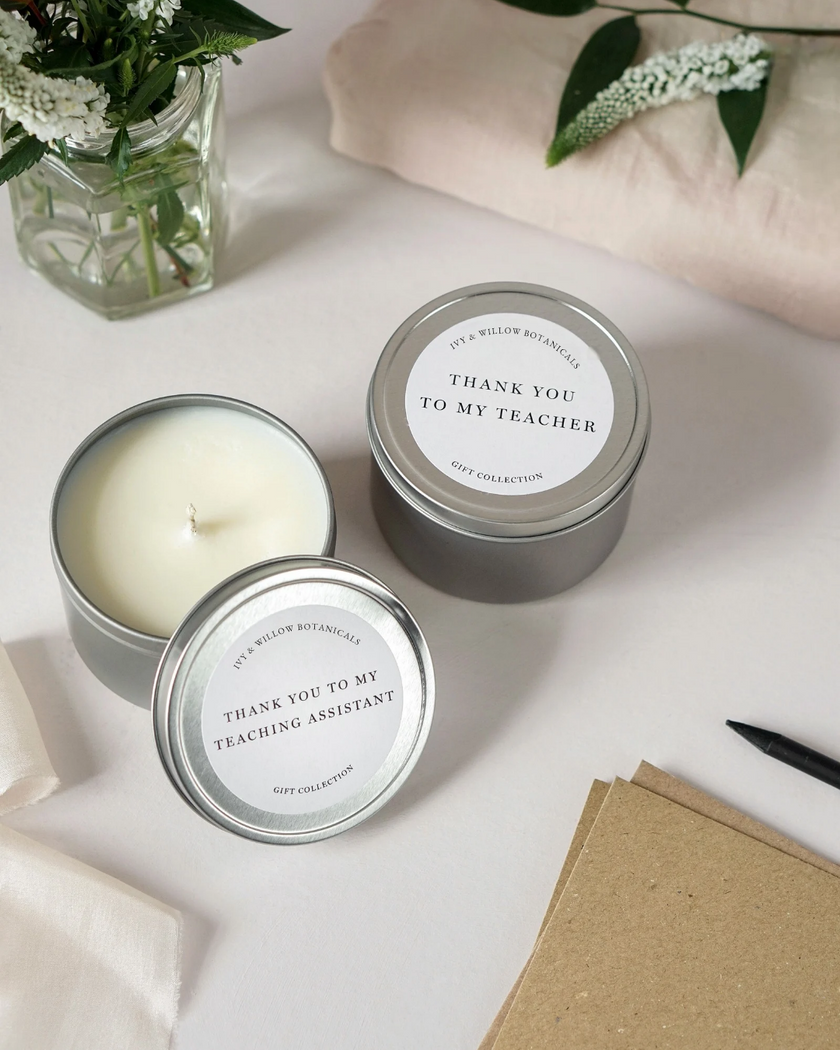 Teacher Gifts - Luxury Candle