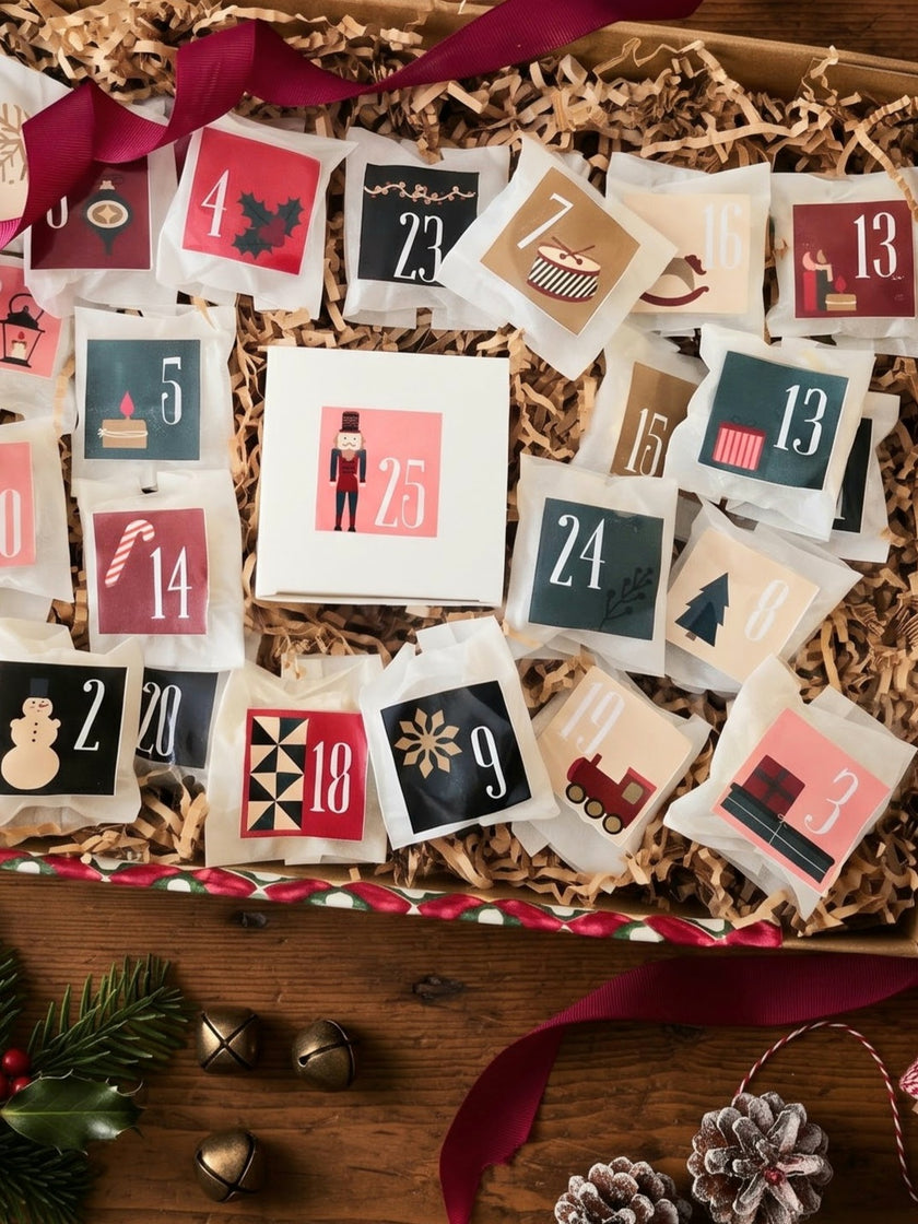 24 Days Of Christmas Advent Tealight Box