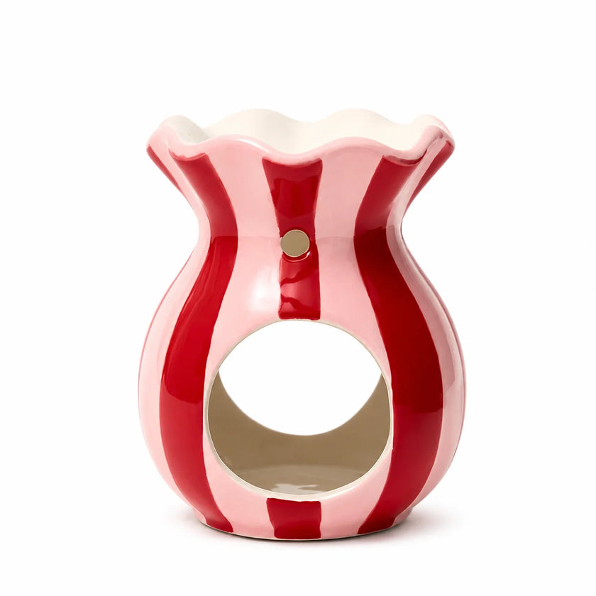 Pink Striped Ripple Burner