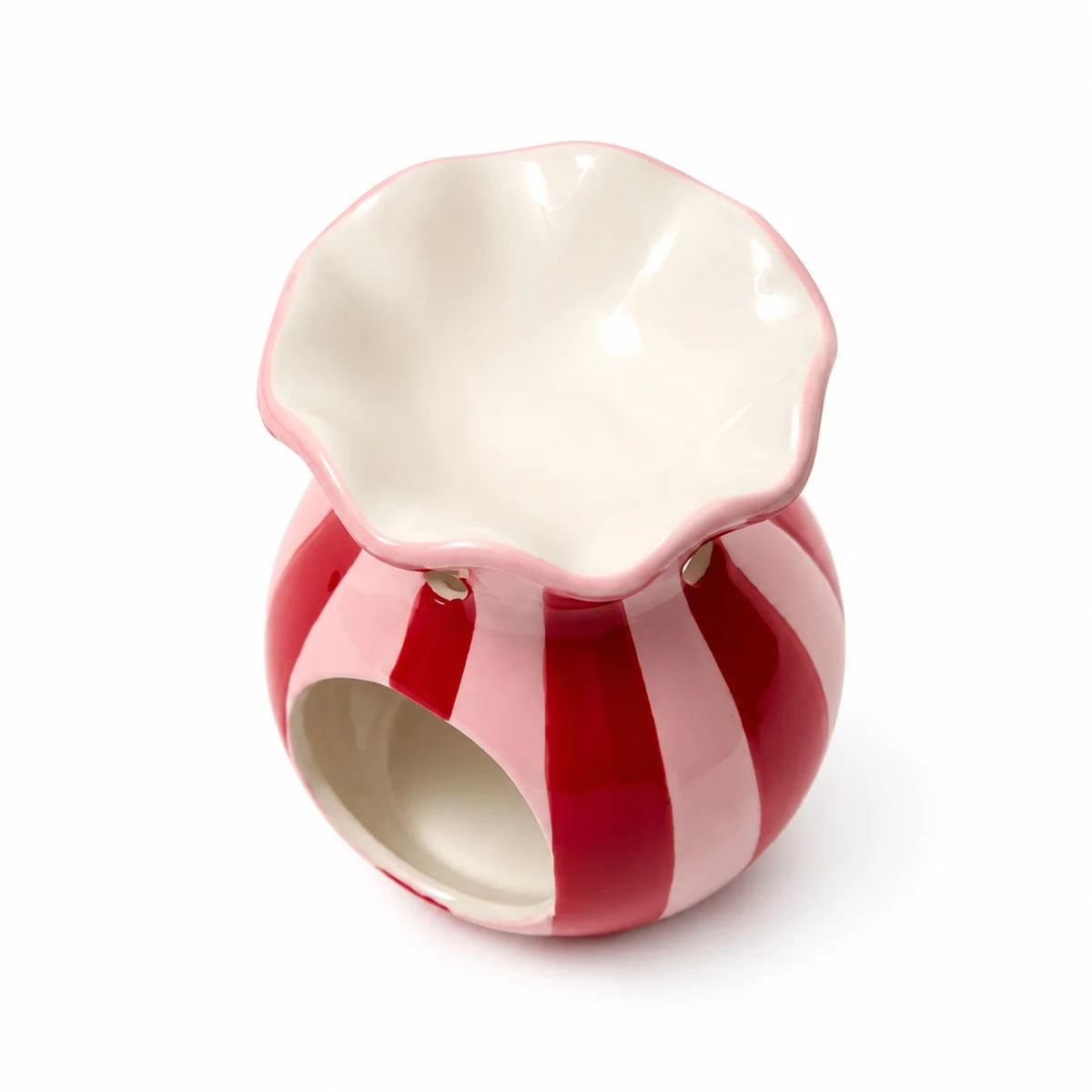 Pink Striped Ripple Burner