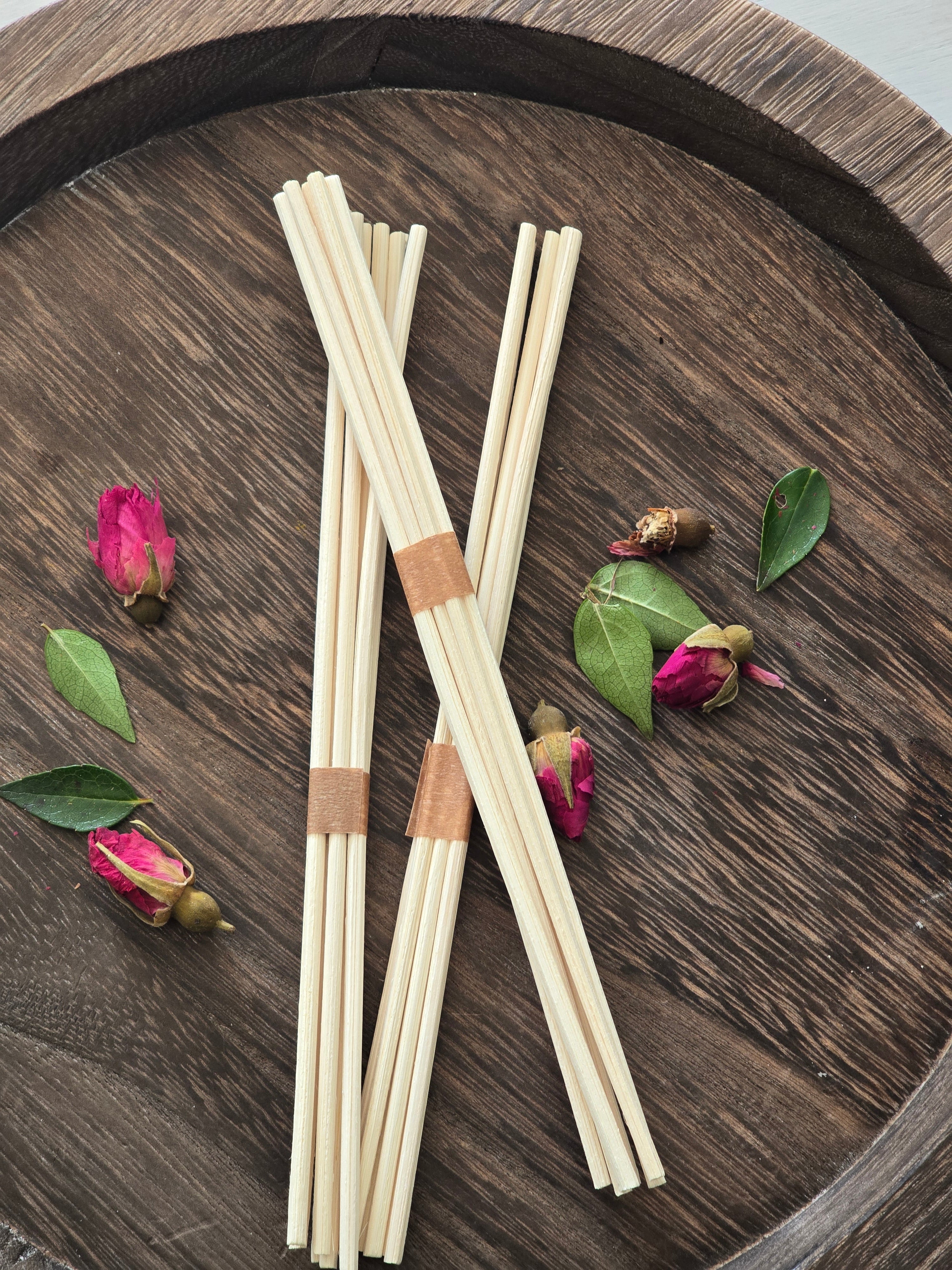 Set  6 natural diffuser reeds for replacements in reed diffuser 
