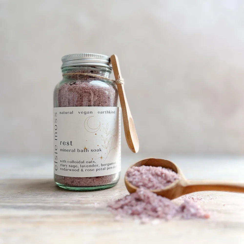 Elsie Moss Botanical Mineral Bath Salts - REST