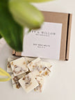 IVY & WILLOW soy wax melts with packaging on a white surface