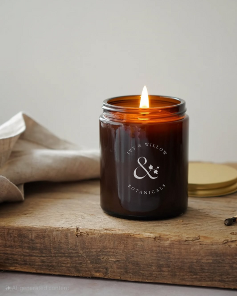 Small Candle Subscription 180g amber jar candle image 1