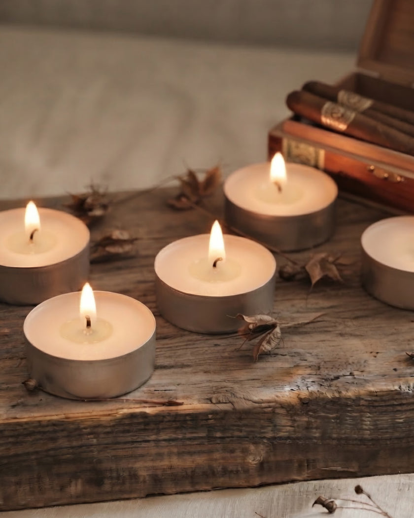 HAVANA Cuban Tobacco & Oak - Tealights Pack of 5