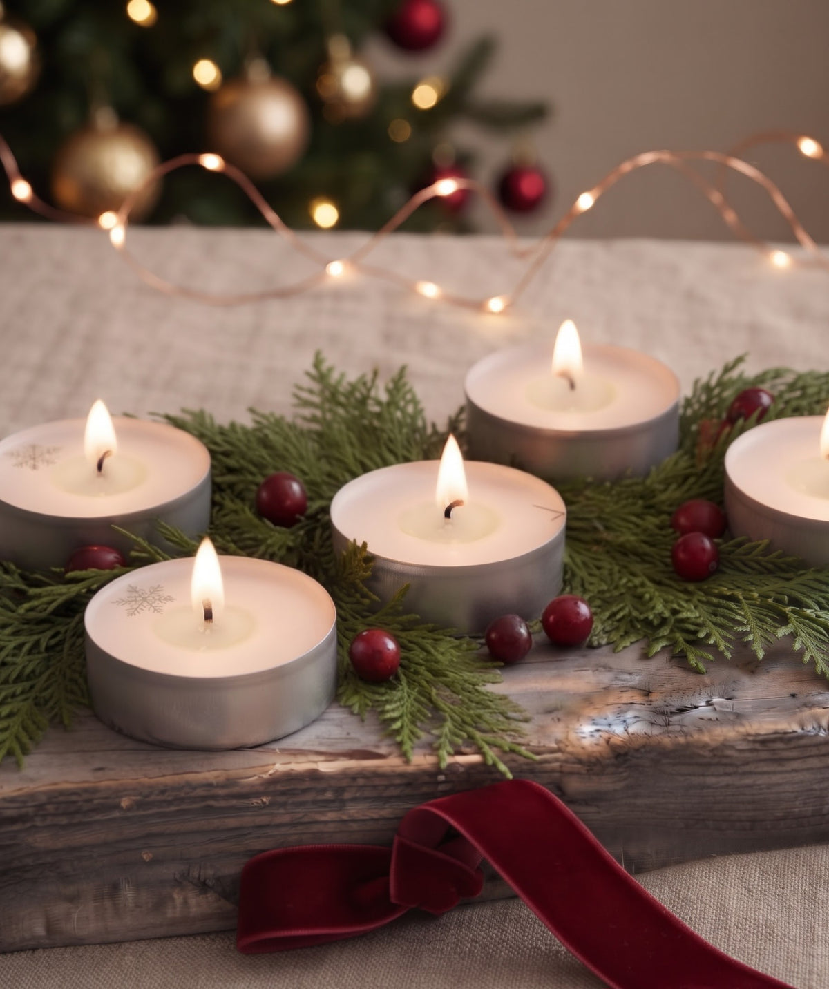 24 Days Of Christmas Advent Tealight Box