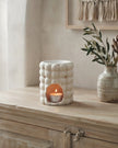 White Bubble Dolomite Burner