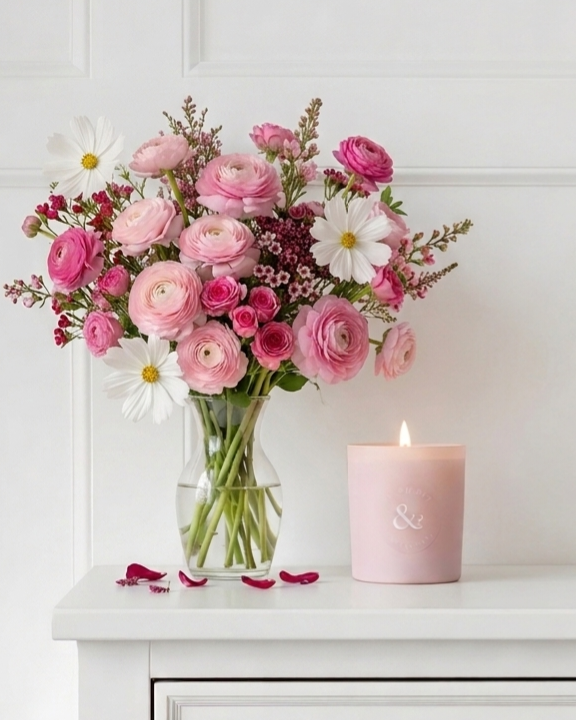 SUMMER Rhubarb & Berries 'Classic' Candle 300g