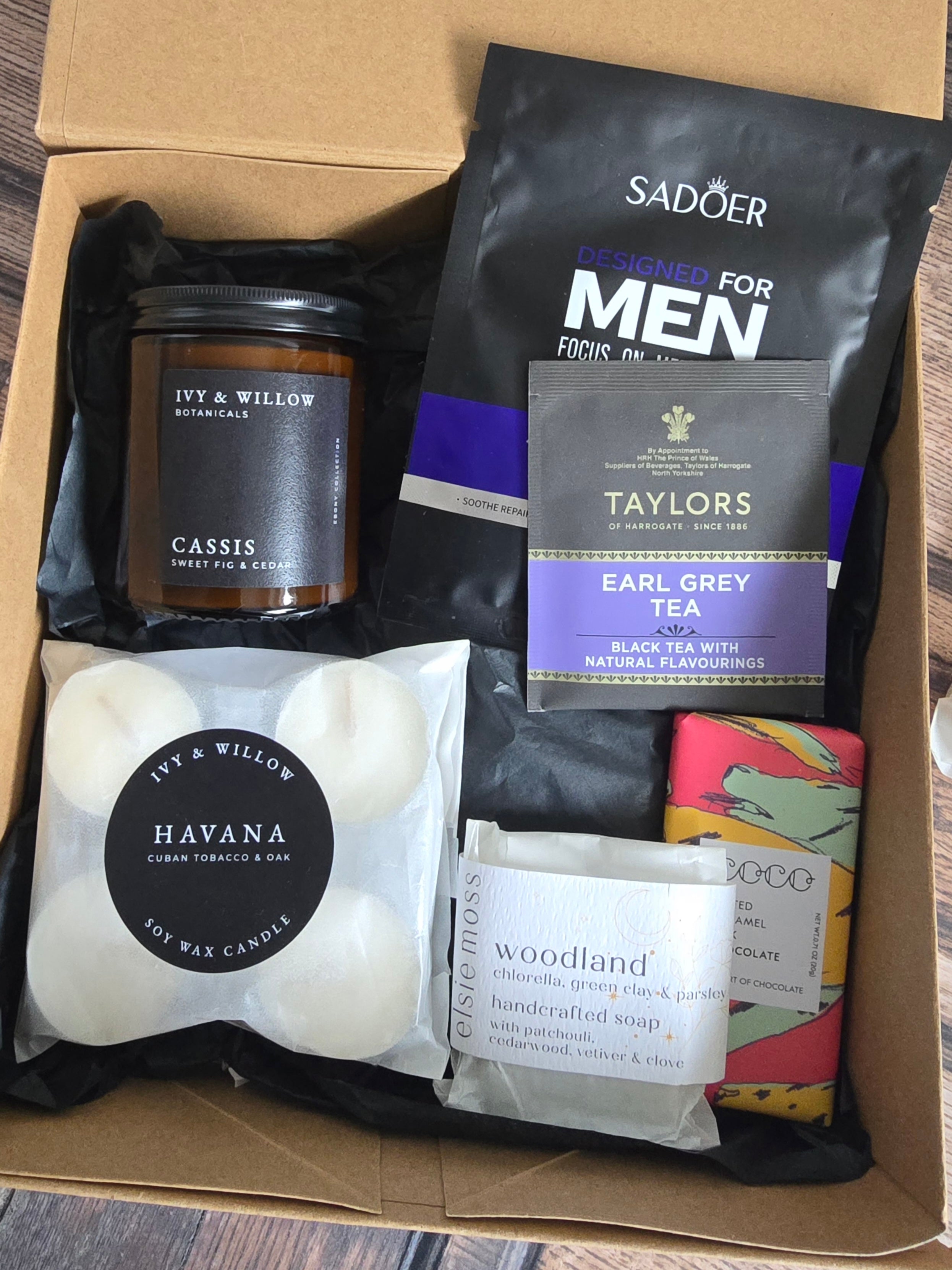 Fathers Day Gift Box - Candle & Tealight Box