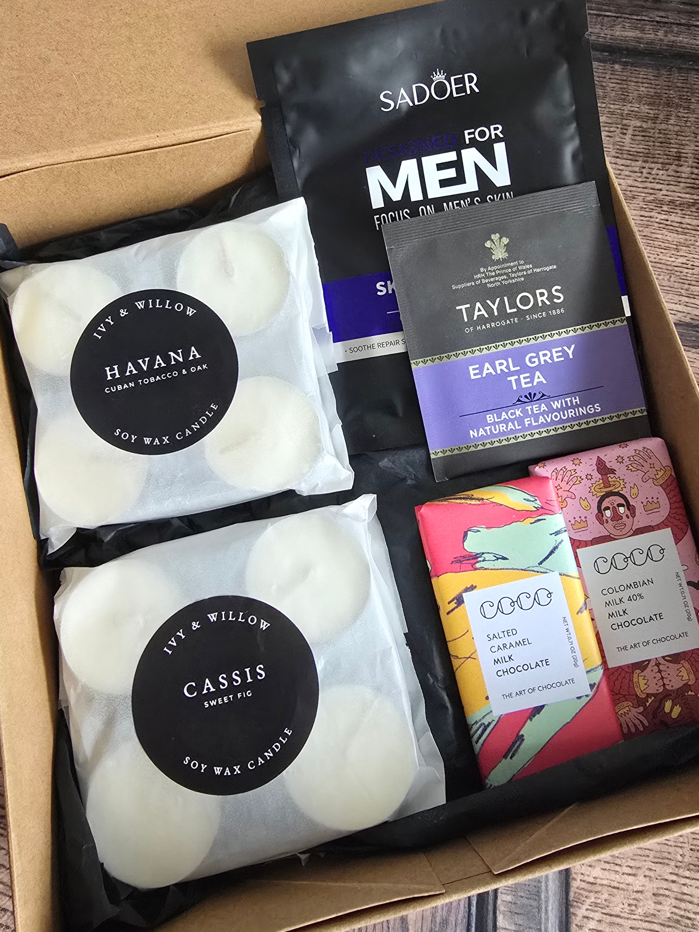 Fathers Day Gift Box - Tealight Box