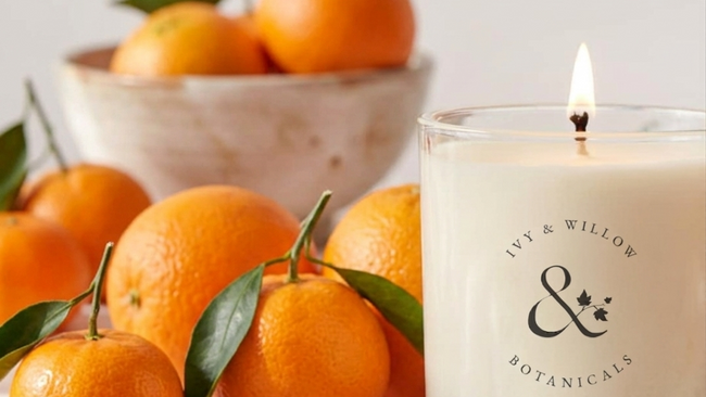 SEVILLE Amber & Sweet Orange 'Classic' Candle 300g