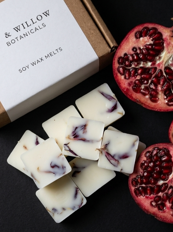 NOIR Black Pomegranate Wax Melts - Box of 9